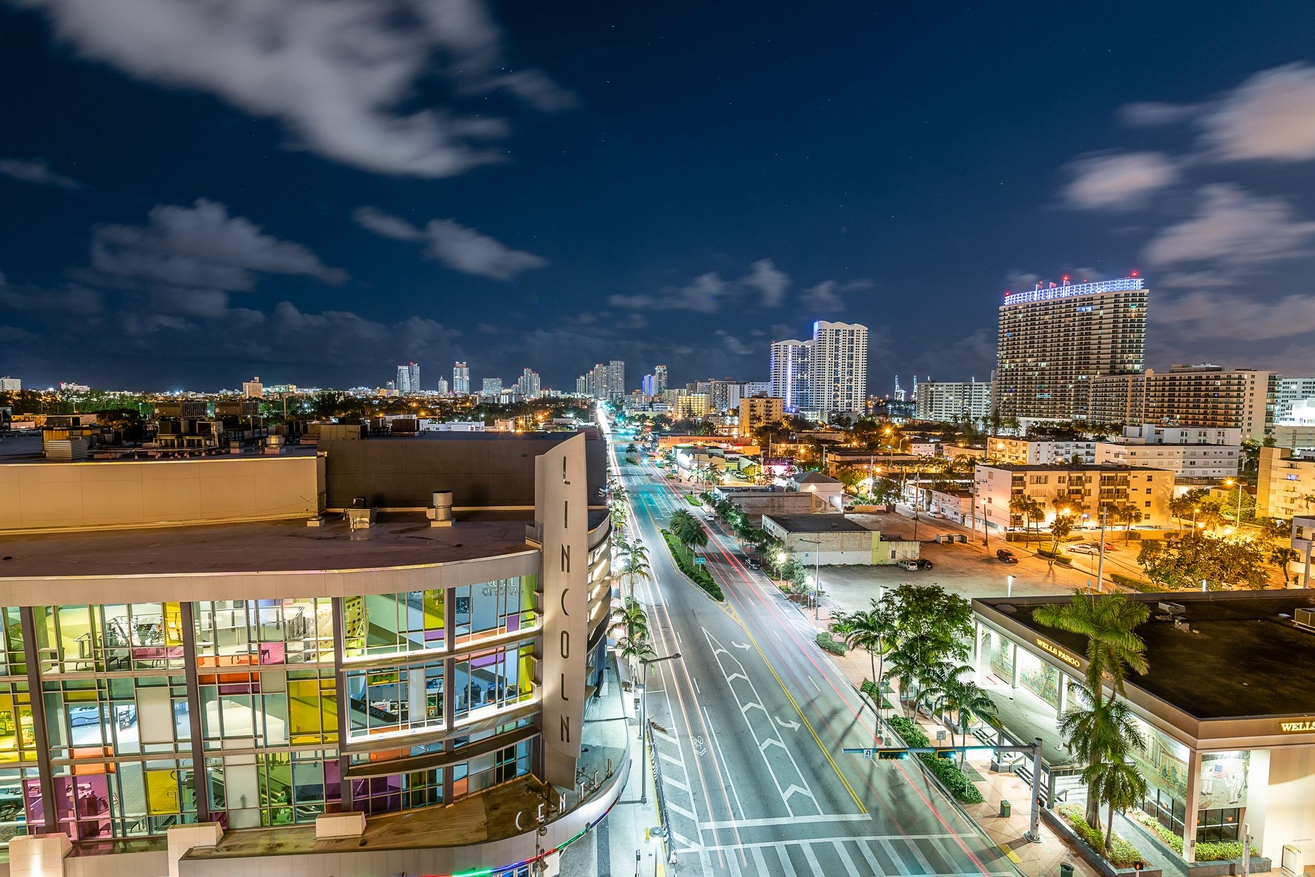 An Early Morning from Miami Beach's South Beach in Florida